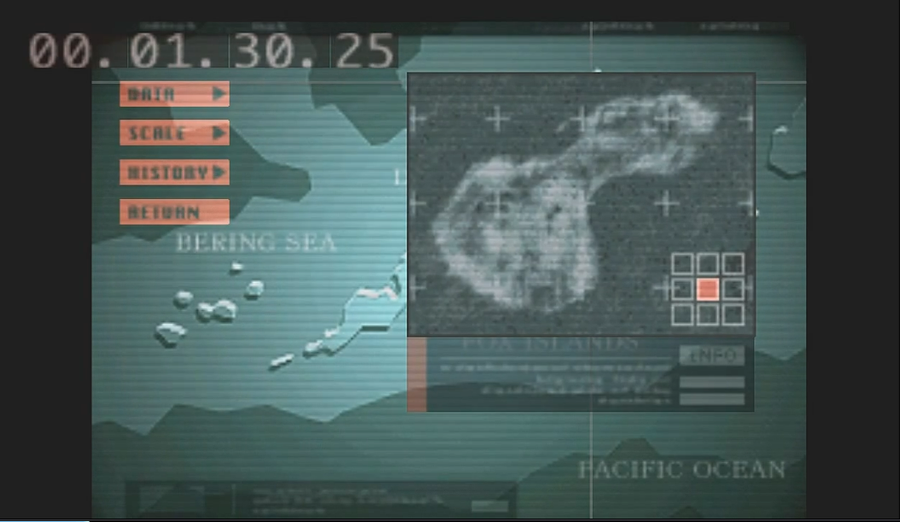 carte de l'ile shadow moses dans metal gear solid