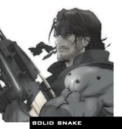 Solid Snake from Metal Gear Acid.