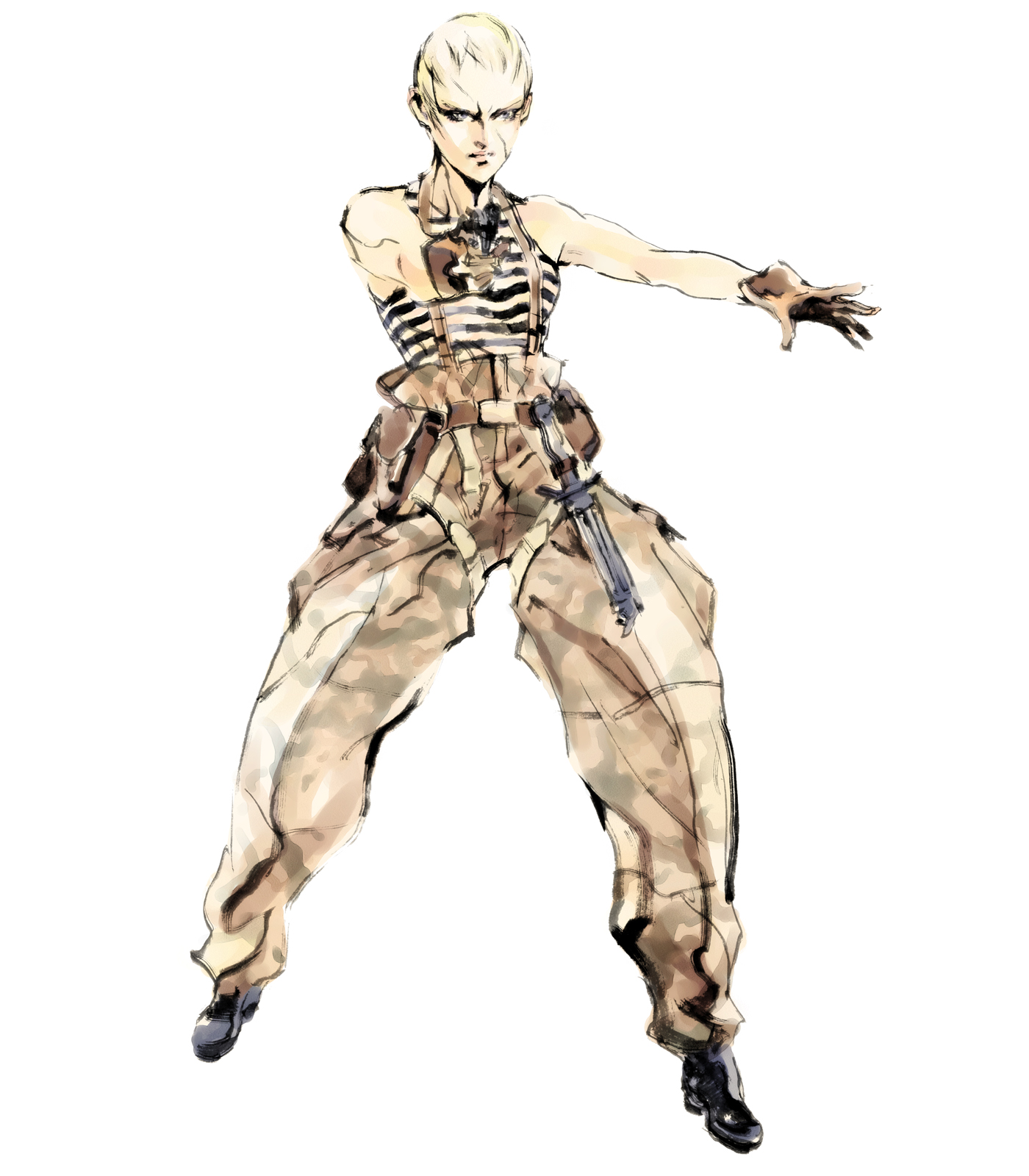 Metal Gear Solid 2 Sons of Liberty: Olga Action Figure 