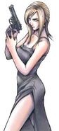 Aya Brea from Parasite Eve. Her appearance was used for Uncharted Waters.