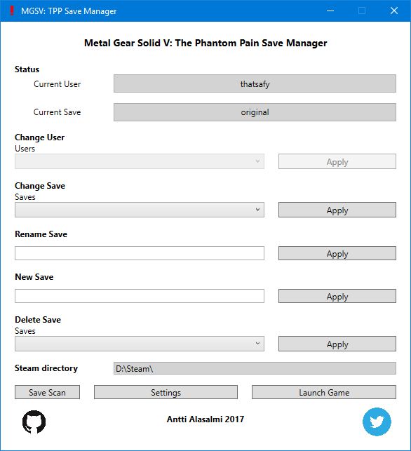 Metal Gear Solid V Save Manager Metal Gear Modding Wiki Fandom