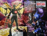 Super Black Beet (left) with Blue Beet (right)