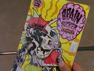 Brain Sucker Comic Book
