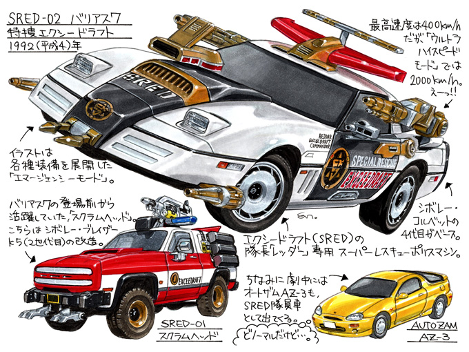 SRED-02 Various 7 | Metal Heroes Wiki | Fandom SRED-02 Various 7 | Metal Heroes Wiki | Fandom