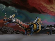 Gavan on the Dol's snout.