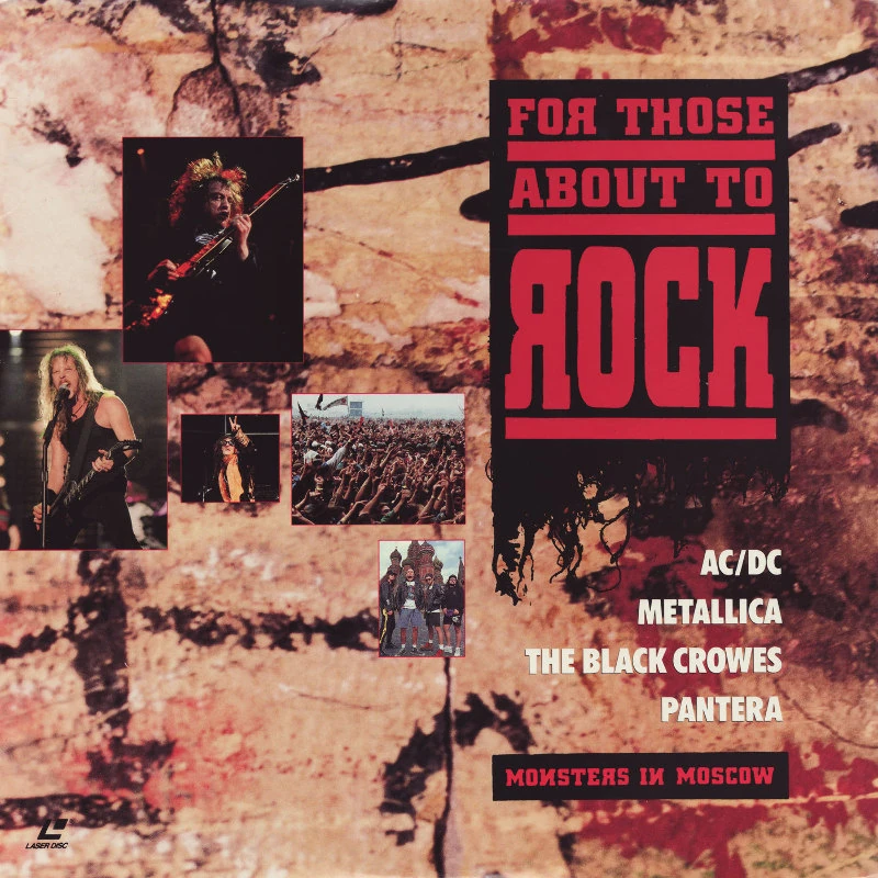 For Those About to Rock (video) | Metallica Wiki | Fandom