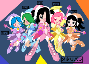 MetalliPara as MottoOD characters! (Metallica + PriPara)