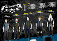 Shocker Toys vinyl figures of the band (2009 edition) featuring the band in corpsepaint