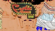 Frolicroom.jpg (305 KB) The sign for the Frolic Room, next to a bag of coke.