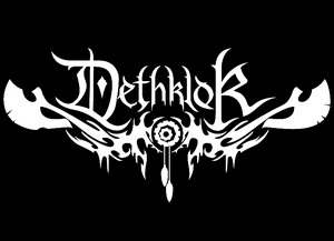 The album cover was simply the Dethklok logo over a black background