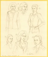 Abigail concept sketches by Songgu Kwon.