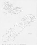 Bloodlines sky hands, foreshortened 4-5.