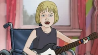 Juliette playing a song for Toki with her Guitar Hero controller. (Dethkids)