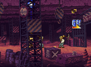 Shoot upwards from spot Treasure Box