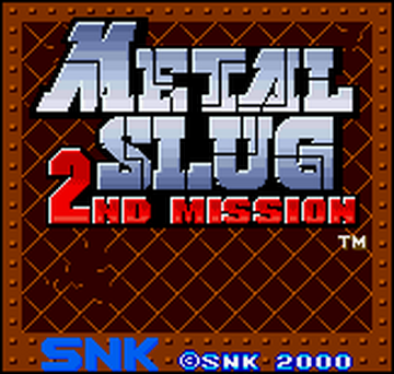 豊富な商品から | Mission 2nd Slug: Metal Metal Fandom | Wiki Slug 携帯用ゲームソフト