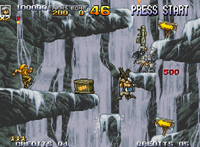 Destroy enemy waves and the Sarubia Point Item