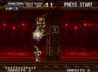 Appears after the 3rd Subway is destroyed or leaves. Shoot at #0's stoplight Point Item
