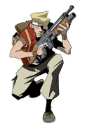 Marco in Metal Slug 5
