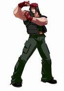 Ralf en The King of Fighters 2003