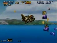 The Flying Friendly Purple Parasites in Mission 4's Route 1.