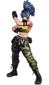 Leona in The King of Fighters XV
