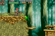 Shoot at the cliff's corner Metal Slug Card