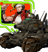 Marco for Liberty in Metal Slug Attack