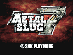 Metal Slug 7 Metal Slug Wiki Fandom