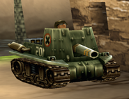Armorless Melty Honey in Mission 3 of Metal Slug 3D
