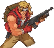 Marco in Metal Slug Tactics