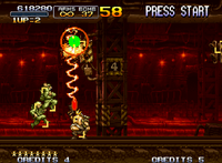 Accessed after the Subway is destroyed/leaves. Shoot at #4's stoplight Bomb Crate