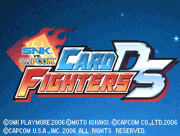 SNK Vs. Capcom: Card Fighters DS | Metal Slug Wiki | Fandom