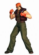 Ralf en The King of Fighters: Maximum Impact