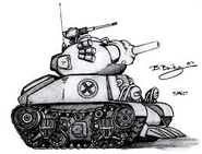 An early design of Girida-O.