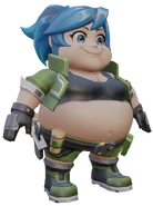 Fat Leona in Metal Slug Awakening.