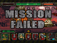 Mission Failed in Metal Slug Defense and Metal Slug Attack.