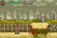 Shoot the right side of the R-Shobu ditch Red Jewel