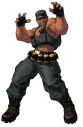 Clark in The King of Fighters XII