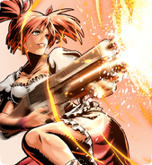 Valentine Nadia in Metal Slug Attack.