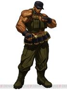 Clark en The King of Fighters XIII