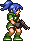 Leona in Metal Slug Survivors
