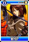 Whip's Card in SNK vs. Capcom: Card Fighters DS
