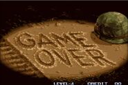 Game Over screen throughout the main series