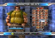 Clark with Tarma's costume