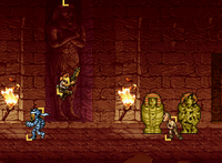 Shoot the statue's head Point Item