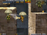 Parachuting into the ruins