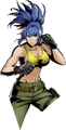 Leona Unit Illustration in Metal Slug: Commander