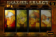 Soldier Select in iPhone Version.