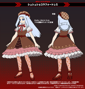 ChouChou Chocolat Fortress Design Sheet