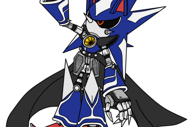 aroace sonic — round one Neo Metal Sonic vs Mecha Sonic MK II Neo